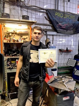 Выпускники: курсы шиномонтажа и развала схождения - октябрь 2019 Выпускники: курсы шиномонтажа и развала схождения - октябрь 2019